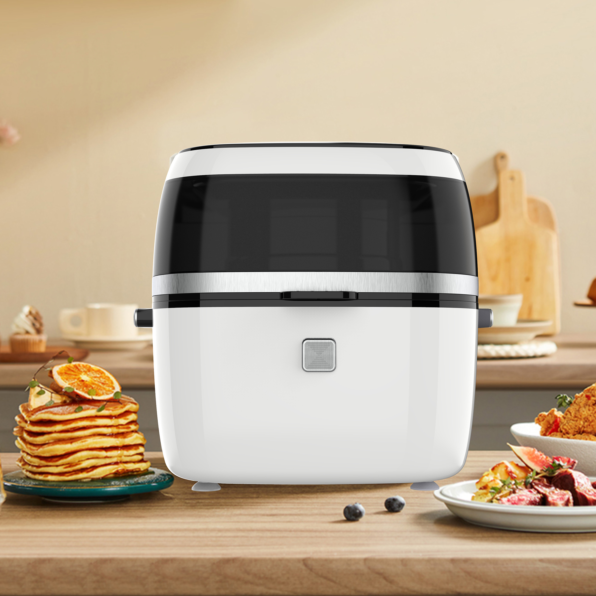 2022 Topppekpanel Justerbar temperatur Electric Air Fryer Cooking Machine Yyzg-650A