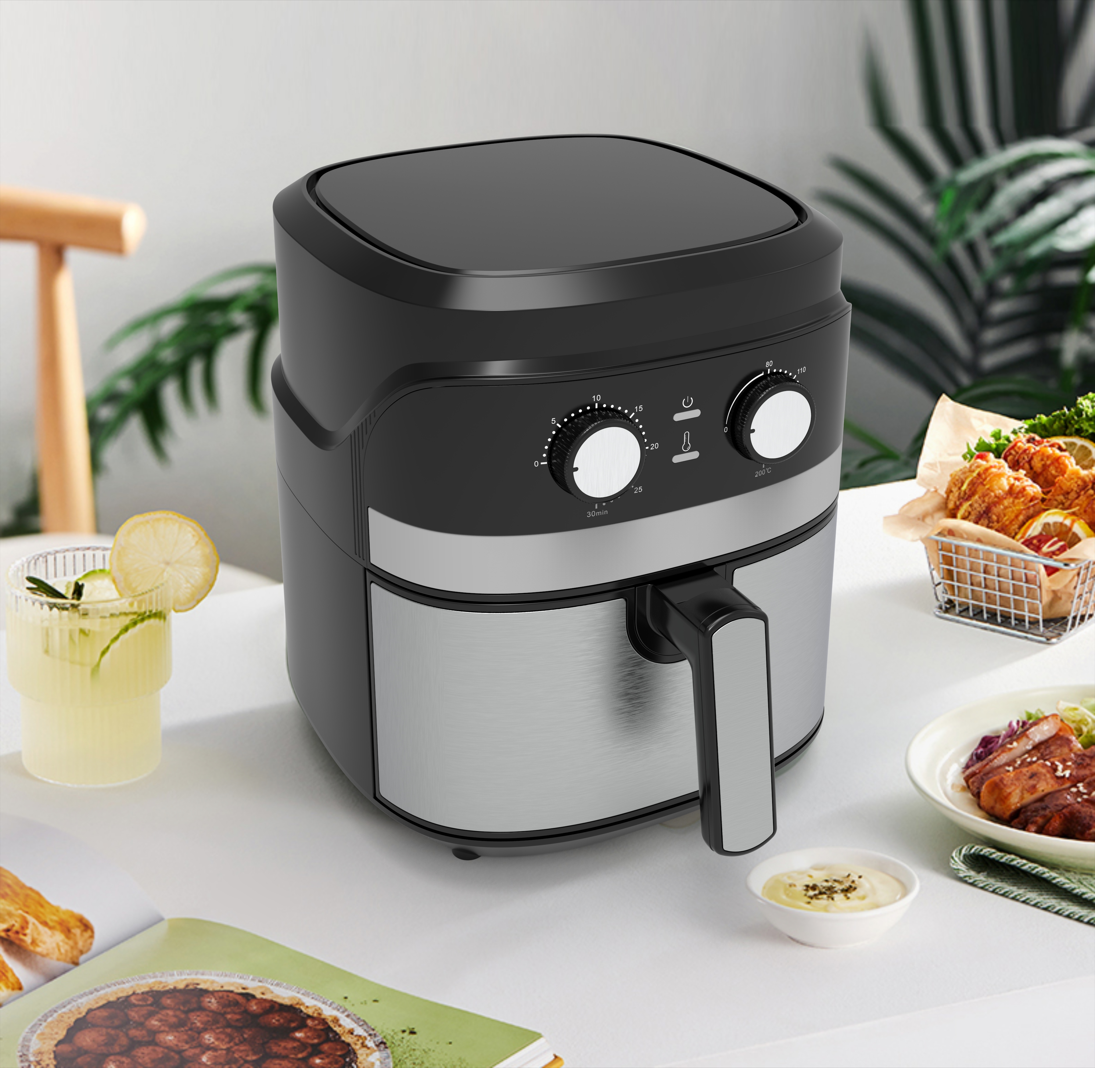 Kitchen Air Fryer: Hur man äter hälsosammare genom att behålla mer näringsämnen?